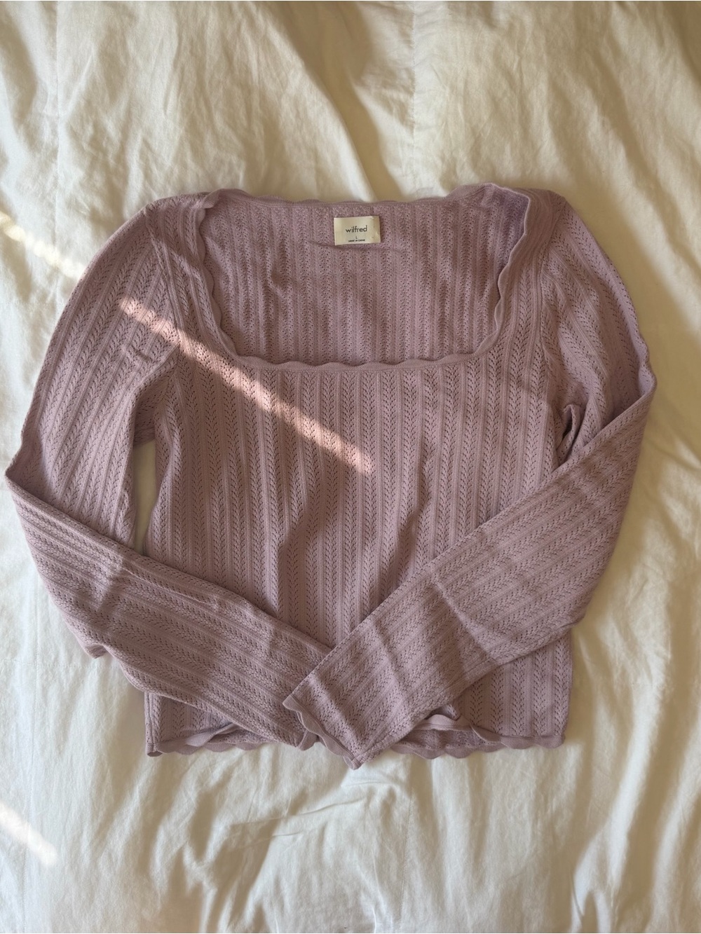 wilfred artizia long sleeve top